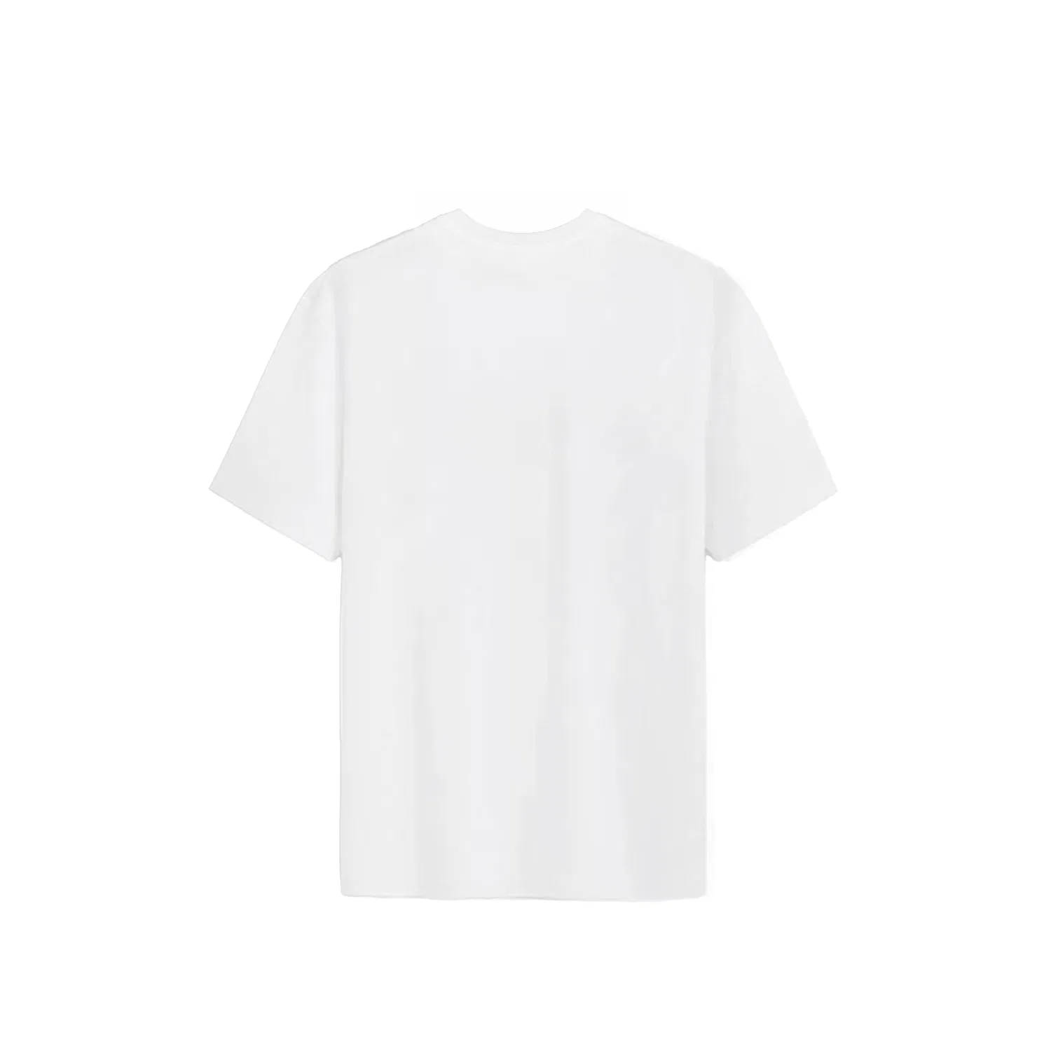 Футболка Sportswear, унисекс, бело-желтая, с вышивкой солнца, круглый вырез, прямой крой Nike, White Yellow Embroidery Sun — фото 3