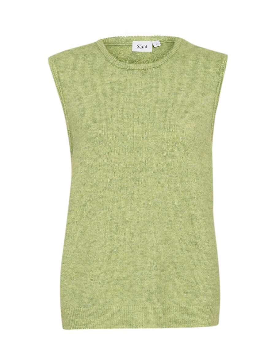 

Тонкий вязаный свитер SAINT TROPEZ Sweater Zanett, светло-зеленый