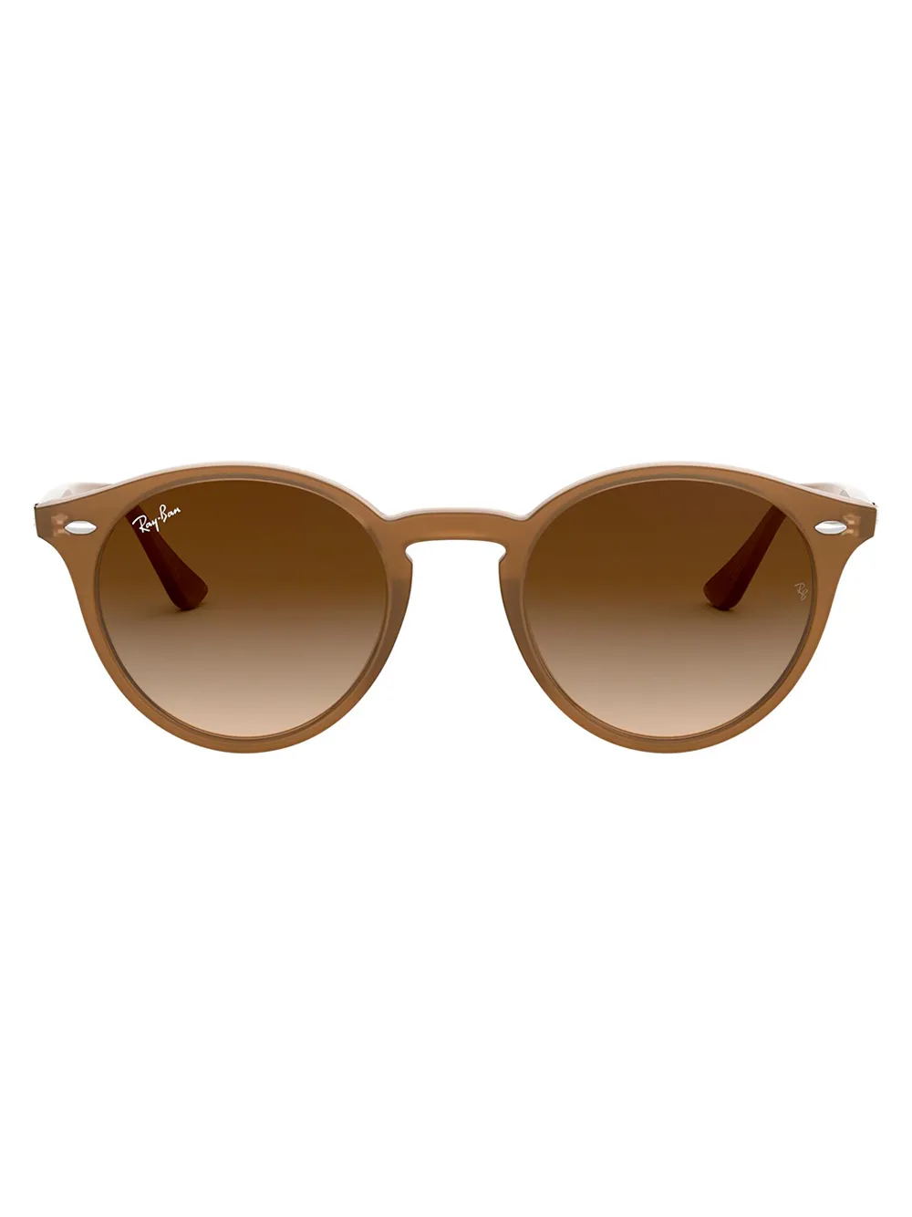 

Солнцезащитные очки в круглой оправе Ray-Ban, коричневый