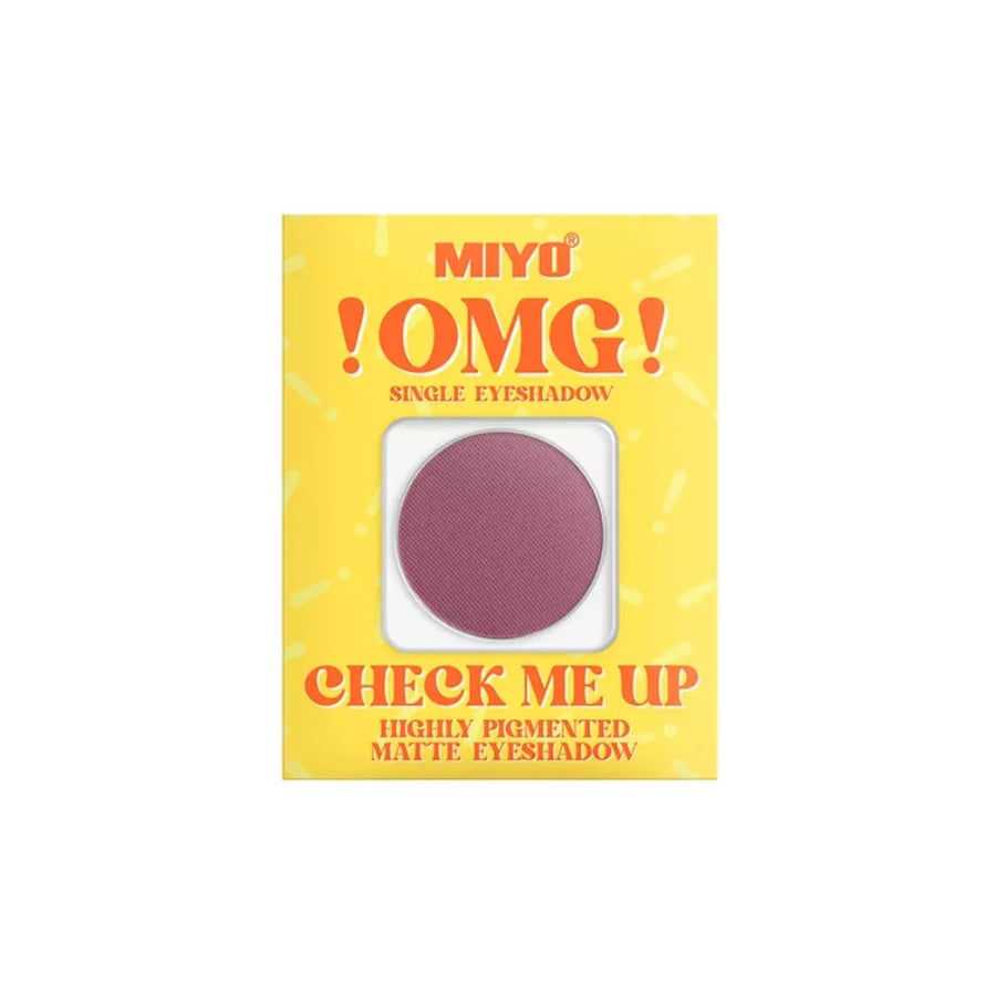 

Миё, !ОМГ! Высокопигментированные матовые тени для век Check Me Up, 03 Vine, 1,3 г Miyo