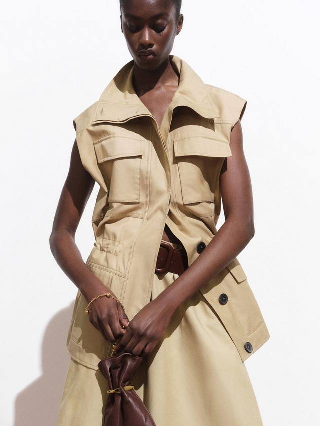 

Утилитарный жилет Romeo Mango, Light Beige