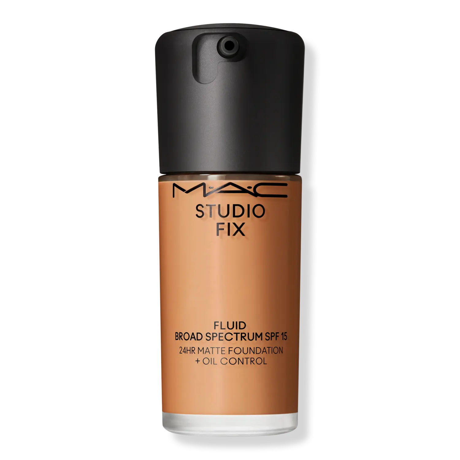 

Тональный крем Studio Fix Fluid SPF15 с матирующим эффектом и контролем жирности кожи на 24 часа. MAC, NC45 (bronze with golden undertone for dark skin)