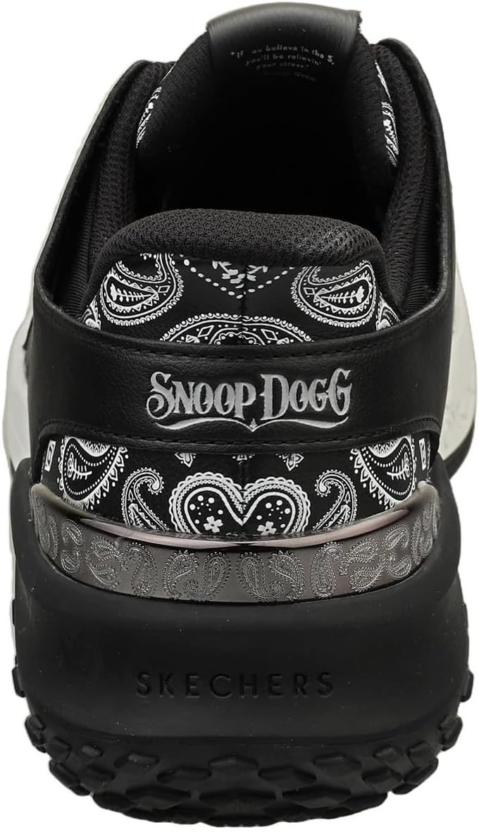 Мужские слипоны Skechers Skechers X Snoop Dogg Sizzle Snoop Sizzle Toke, черный — фото 2