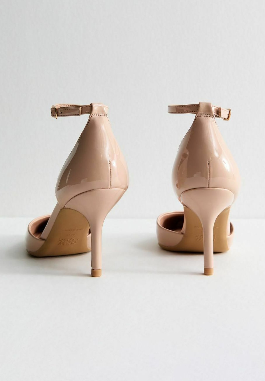 Классические туфли на каблуке 2 PART STILETTO HEEL POINTED TOE New Look, бежевый — фото 4