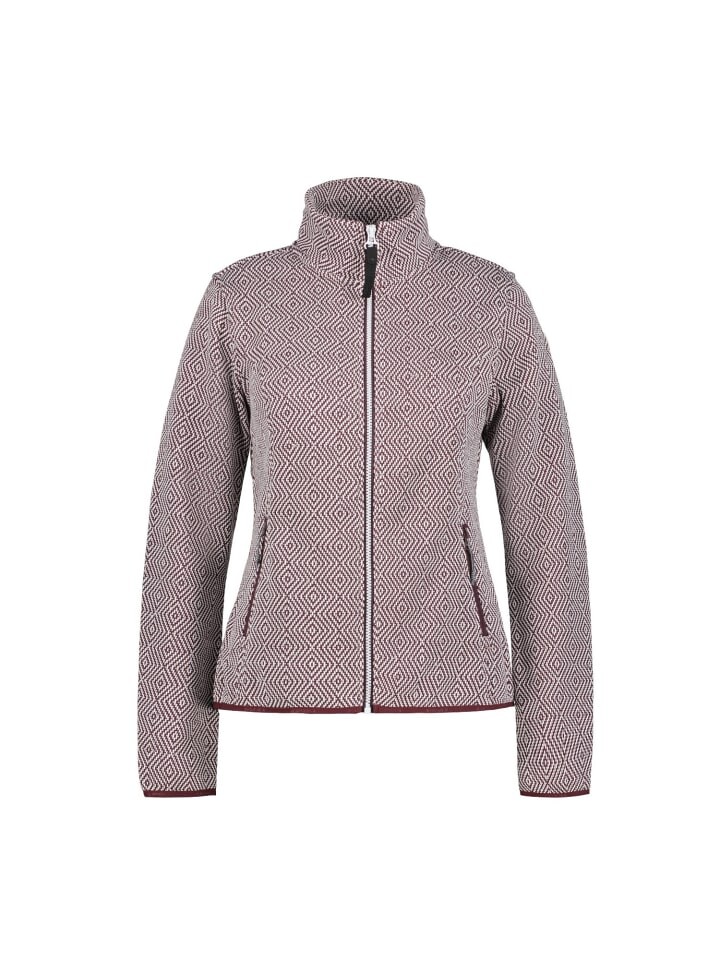 

Спортивная куртка Icepeak Strickfleecejacke Aulti, цвет Dunkelrot