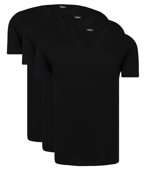 

Футболки 3 шт. Regular fit Dsquared2, черный