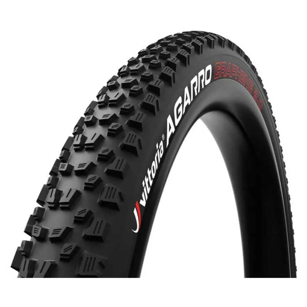 

Жесткая шина MTB Vittoria Agarro Graphene 2.0 4C TNT Tubeless 29´´ x 2.35, черный