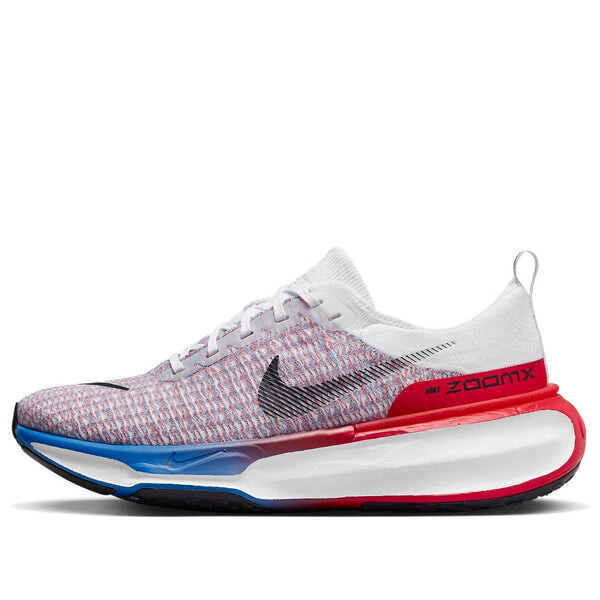 

Кроссовки zoomx invincible 3 'white photo blue red' Nike, белый