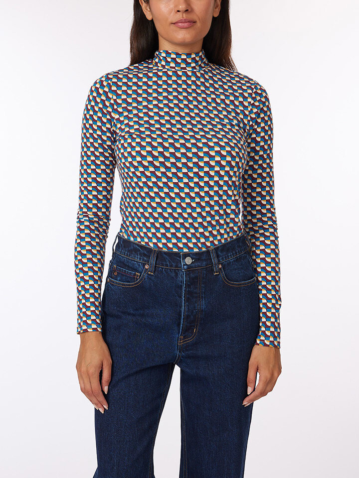 

Пуловер Scotch & Soda Pullover, цвет Hellblau/Bordeaux