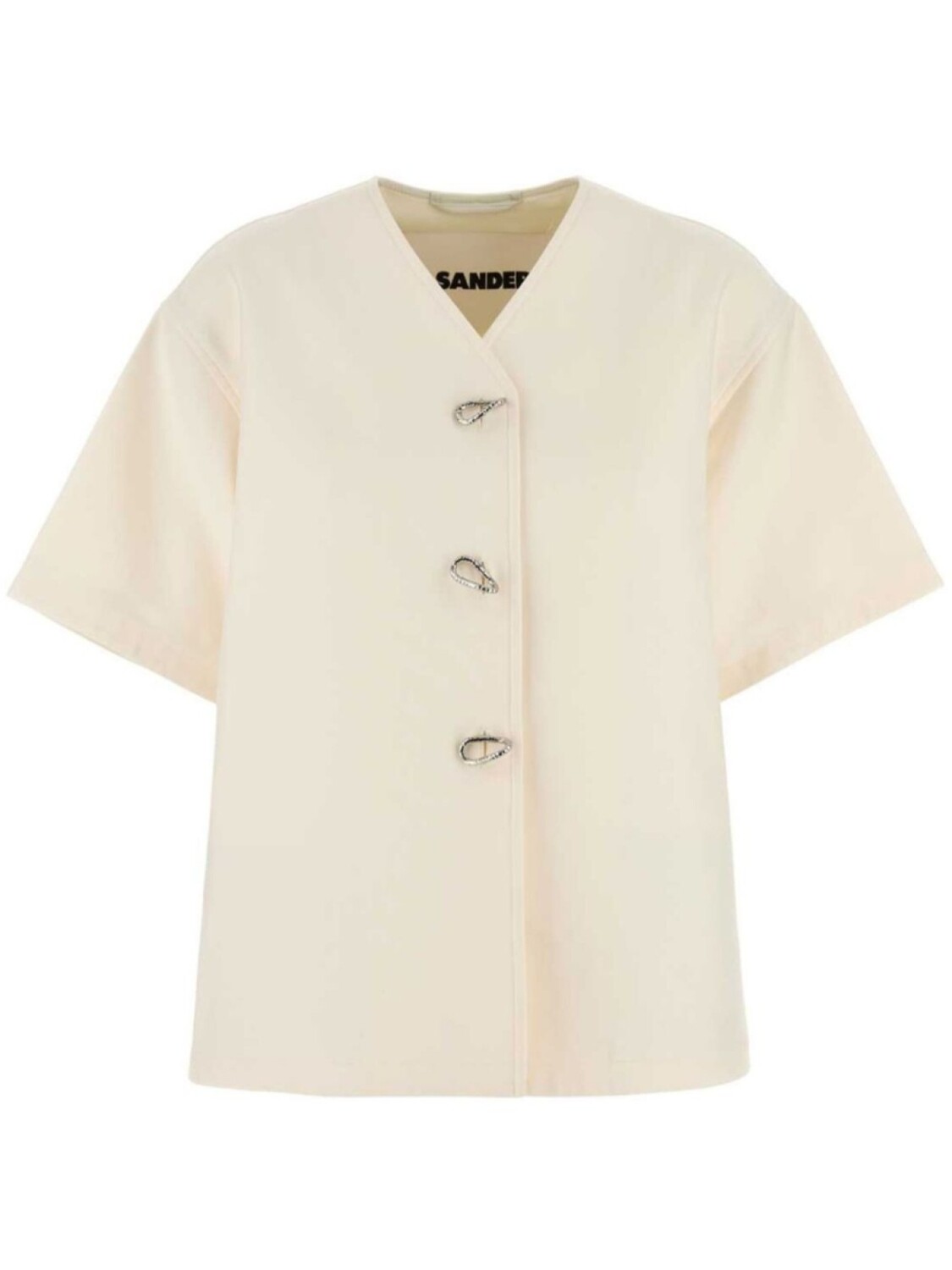

Хлопковая куртка Jil Sander, белый
