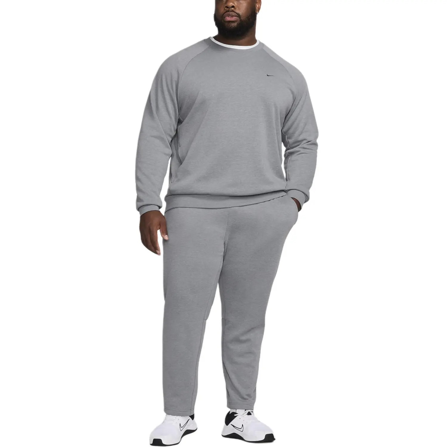 Одежда Толстовка Мужская Прохладный Серый Nike, серый — фото 4