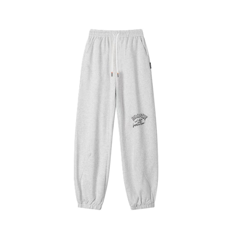 

Badfive вязаные спортивные штаны унисекс LINING, серый