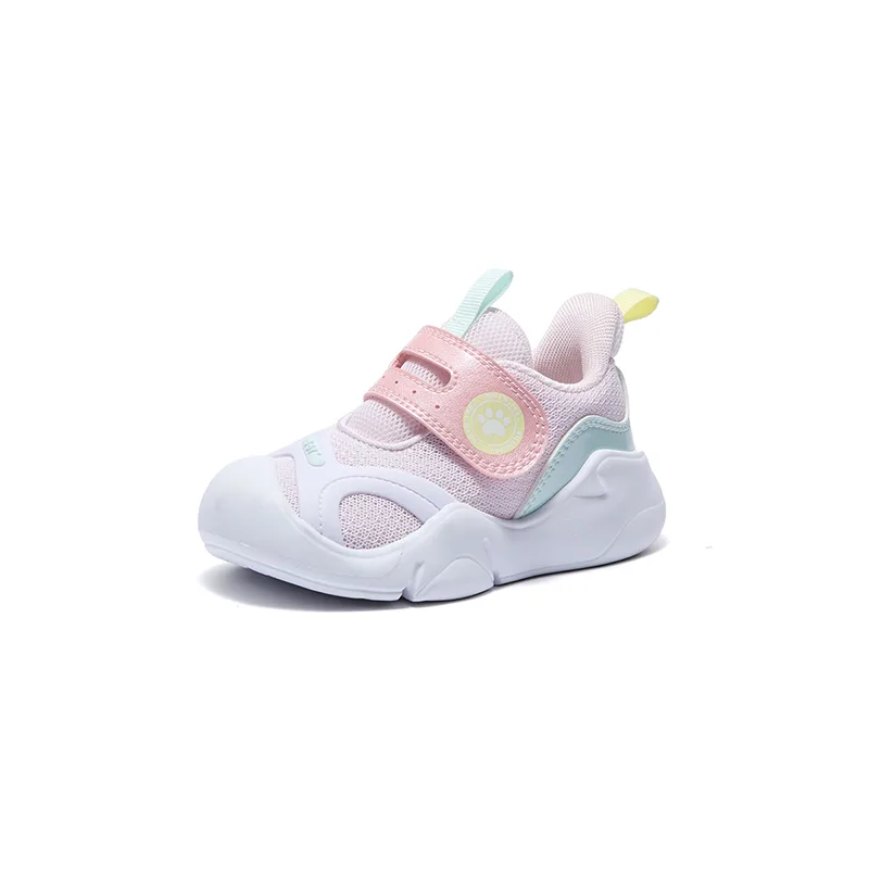 Детские повседневные кроссовки 361°KIDS, Clear Pink/Light Translucent Green/Sweet Fruit Pink — фото 4