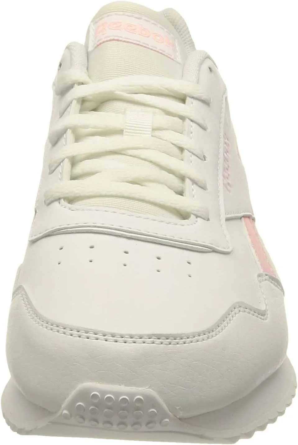 Кроссовки Reebok Unisex Glide Ripple Clip, белый/розовый — фото 2