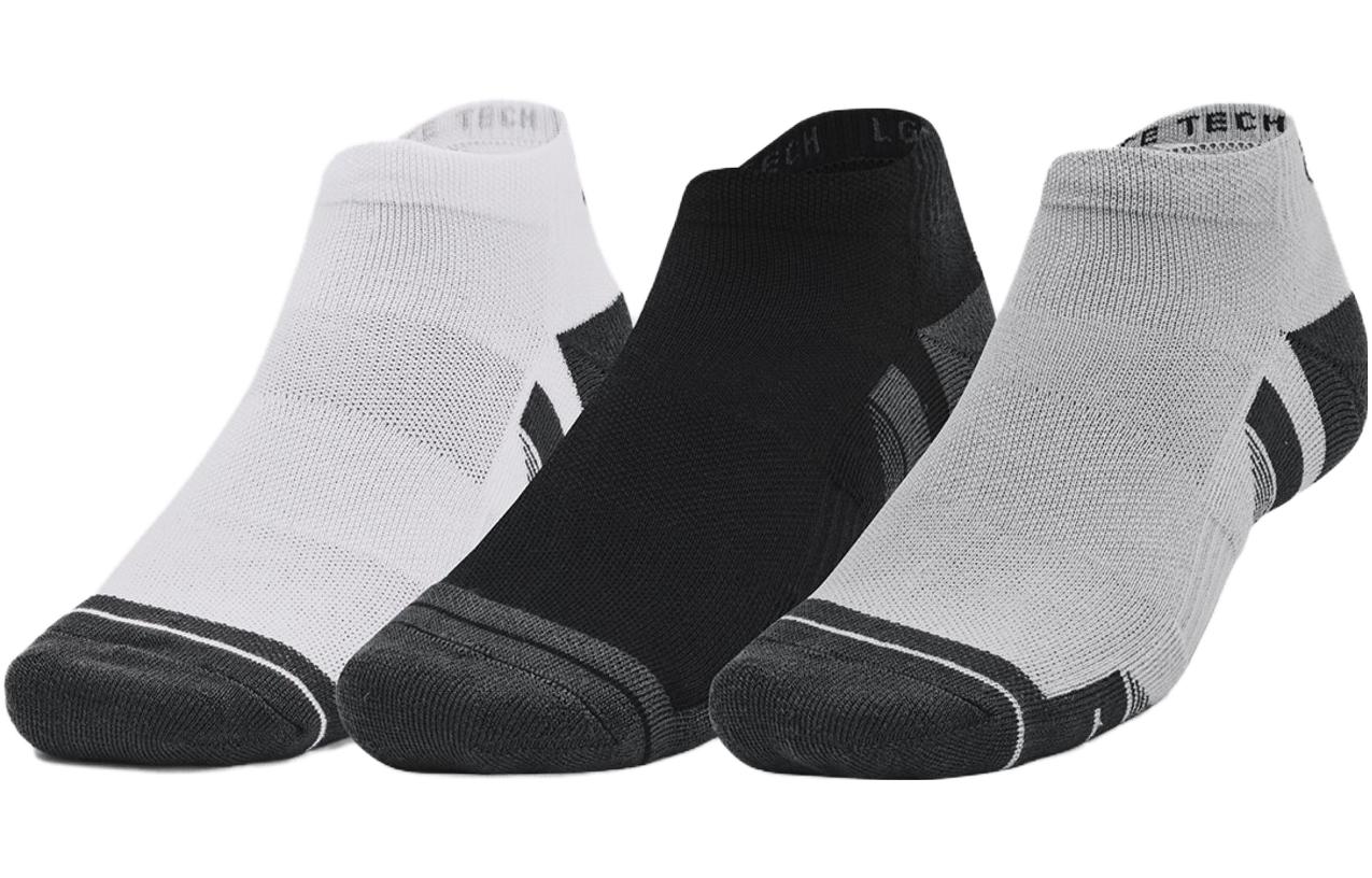 

Under Armour Низкие носки Performance Tech унисекс 3 пары белый+черный+серый