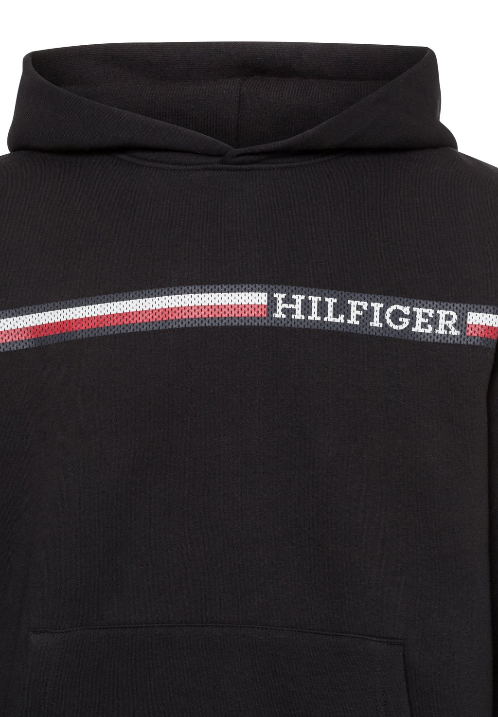 

Толстовка с капюшоном CHEST STRIPE Tommy Hilfiger, черный