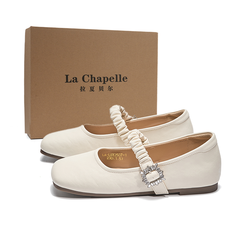 Туфли Мэри Джейн женские La Chapelle, Beige