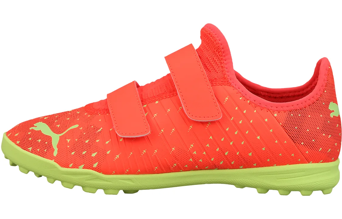 PUMA Детские футбольные бутсы low top красные желтые