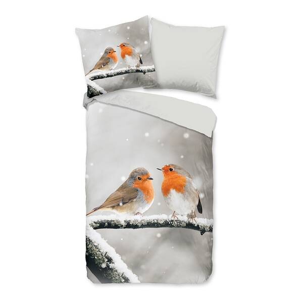 

Комплект постельного белья Good morning Greets, 200x200x1 см, серый
