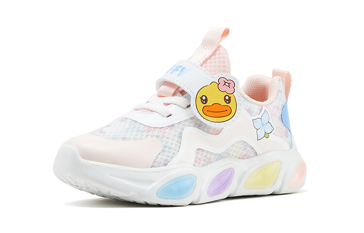 Кроссовки B.Duck Kids Lifestyle Shoes PS Low-top, белый/розовый/голубой — фото 3