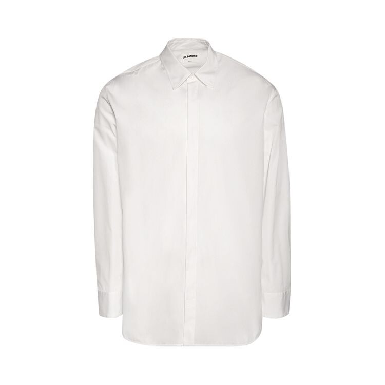 

Рубашка Jil Sander Monday AM Shirt Optic White, белый