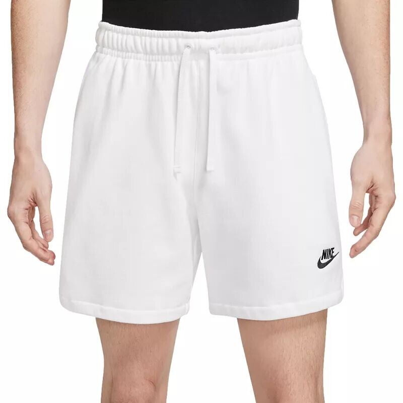 

Шорты Nike Men's Club из французской махровой ткани, белый