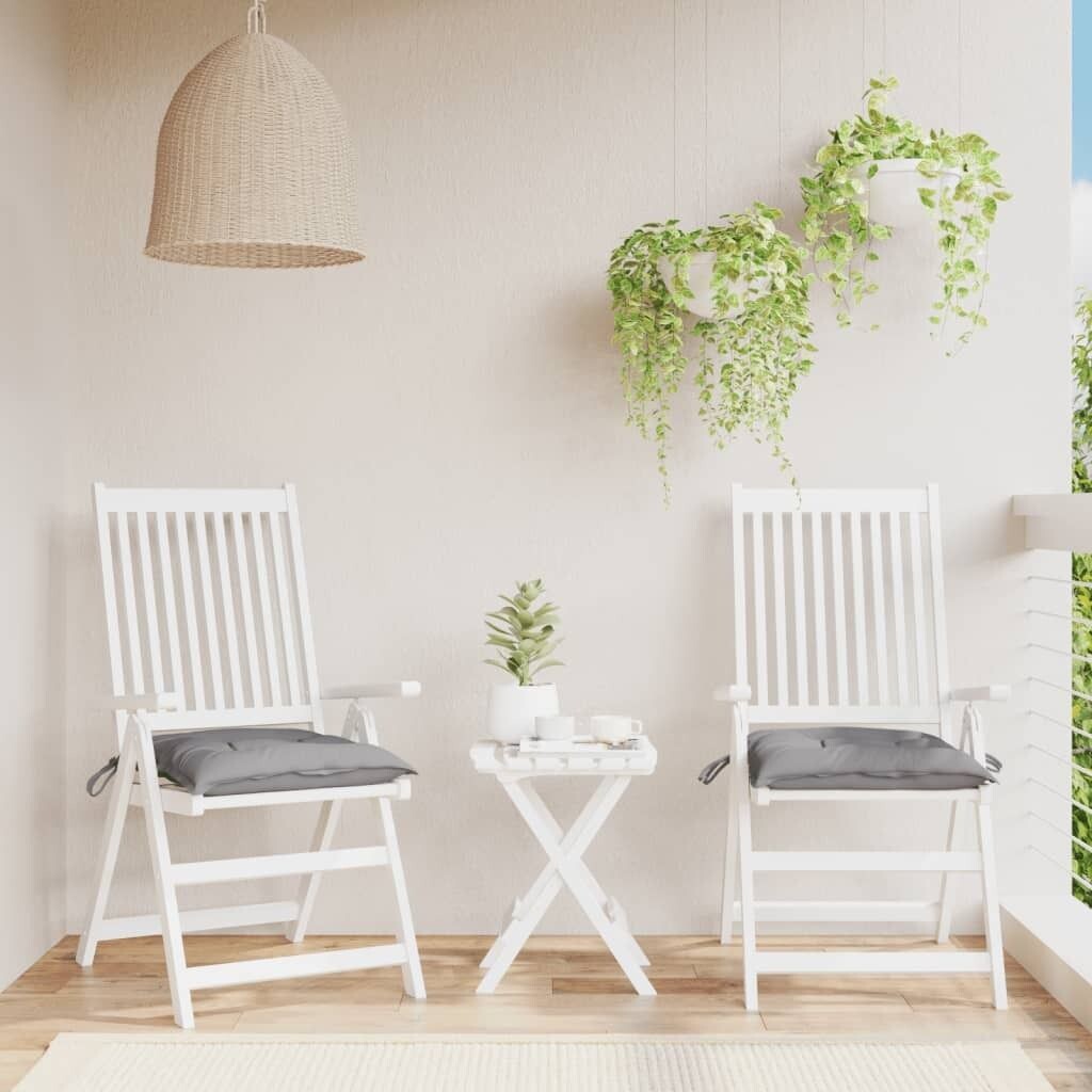 

Подушки на стул 2 шт. Ткань в клетку чёрная 40х40х7 см. DKD HOME DECOR
