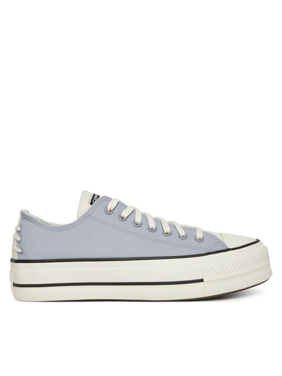 Тканевые кроссовки Chuck Taylor All Star Lift Platform Crafted Laces A12553C Converse, фиолетовый