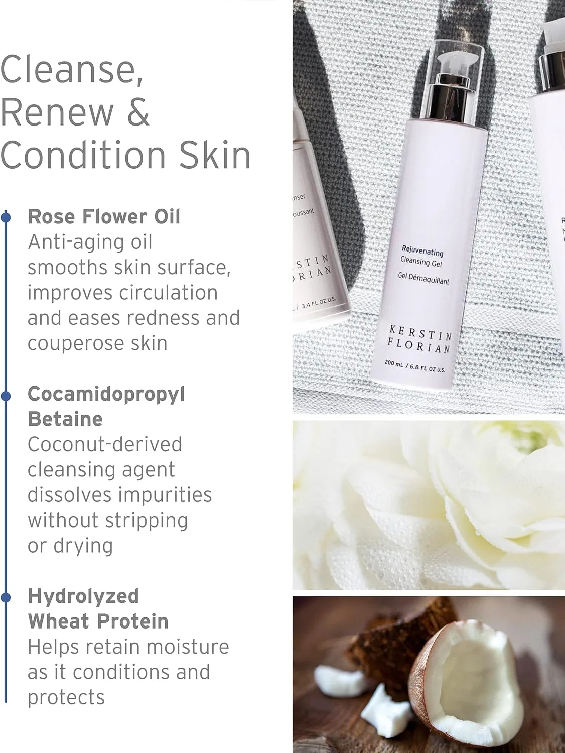 Гель для умывания Kerstin Florian — Rejuvenating Cleansing Gel, 249 г — фото 3