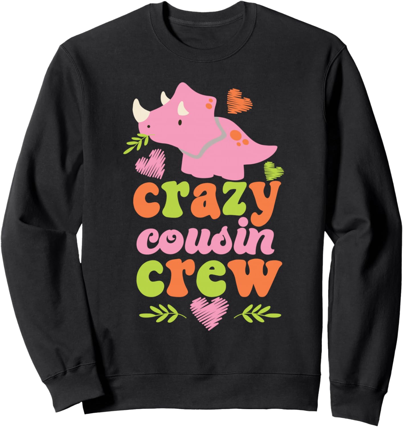 

Милая розовая толстовка с динозаврами для девочек от Crazy Cousin Crew The Crazy Cousin Crew, Розовый, Милая розовая толстовка с динозаврами для девочек от Crazy Cousin Crew The Crazy Cousin Crew