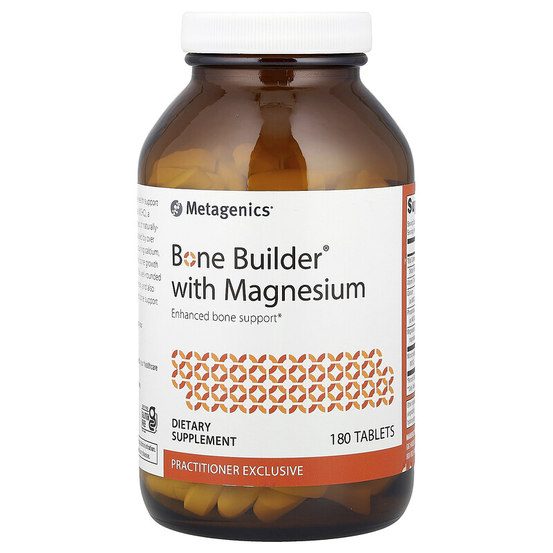

Metagenics, Bone Builder с магнием, 180 таблеток