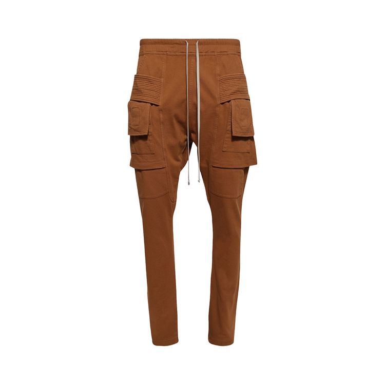 

Брюки Rick Owens DRKSHDW Creatch Cargo Drawstring Pants 'Orange', оранжевый