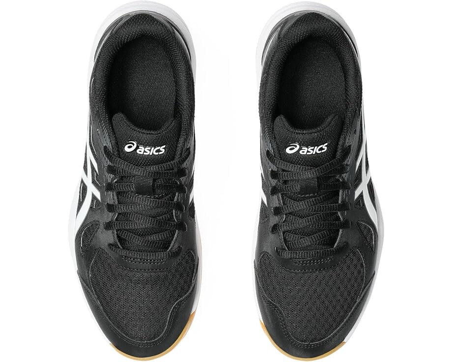 Кроссовки ASICS Upcourt 6 Volleyball Shoe, черный/белый — фото 2