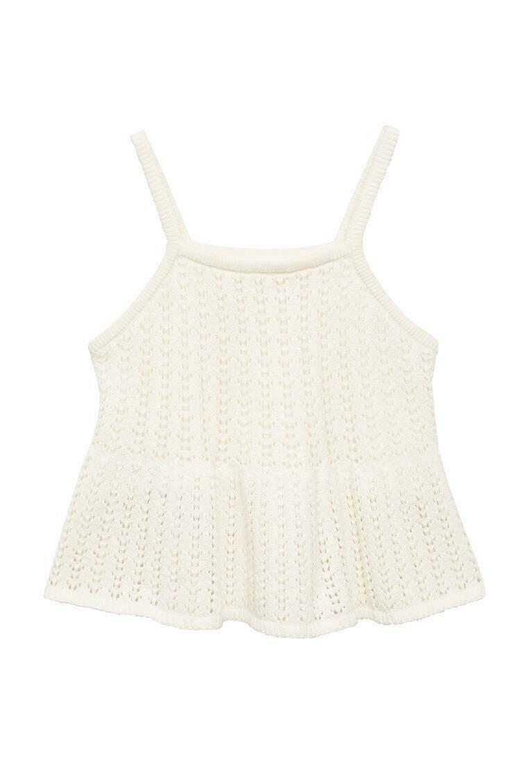 

Топ Mango Kids, слоновая кость