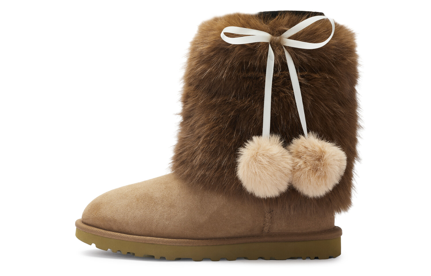 

Ботинки UGG CLASSIC MINI Snow Boots Women's Brown