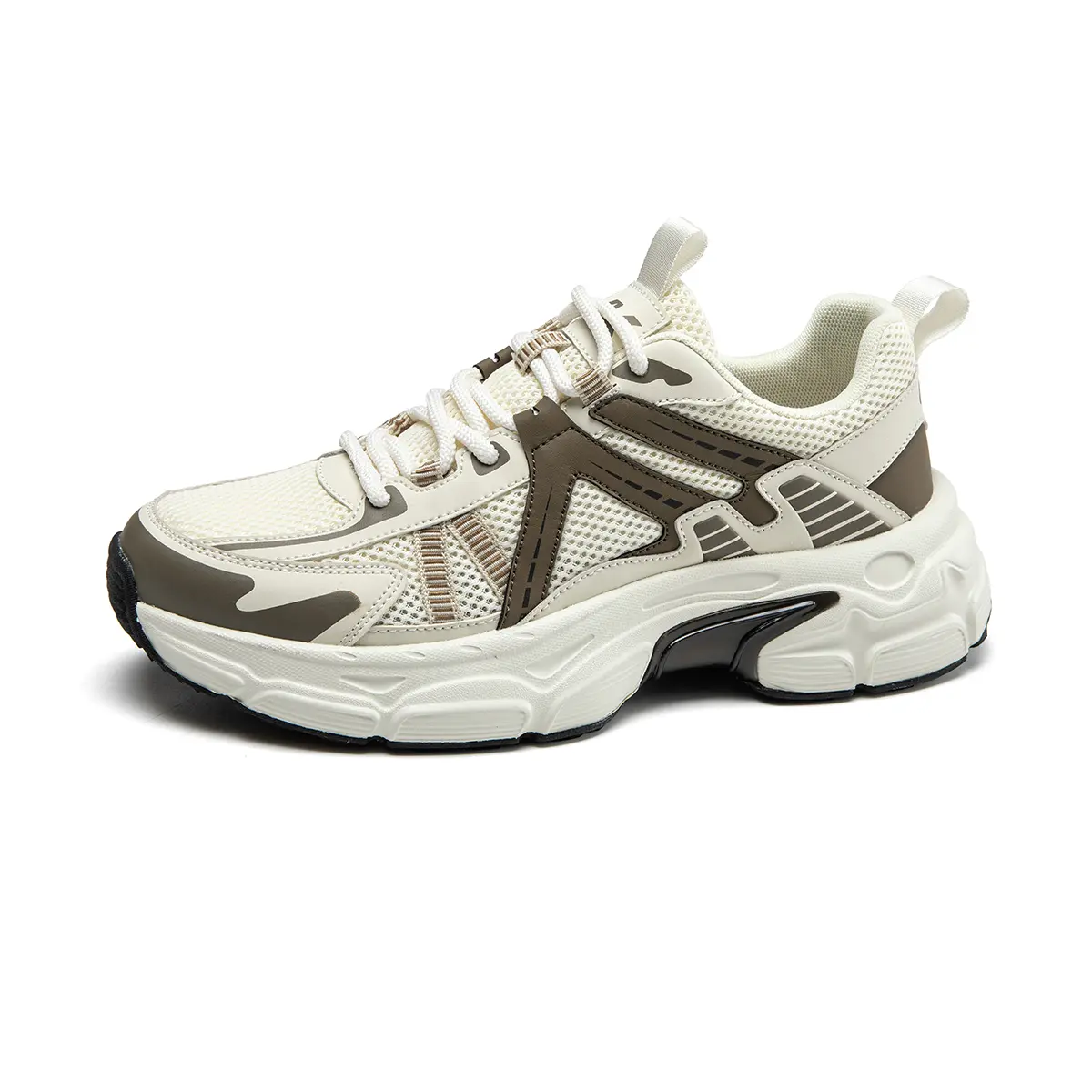 

AOKANG Дышащие кроссовки на платформе для увеличения роста мужские 1253332059S хаки, цвет 1253332059S Khaki