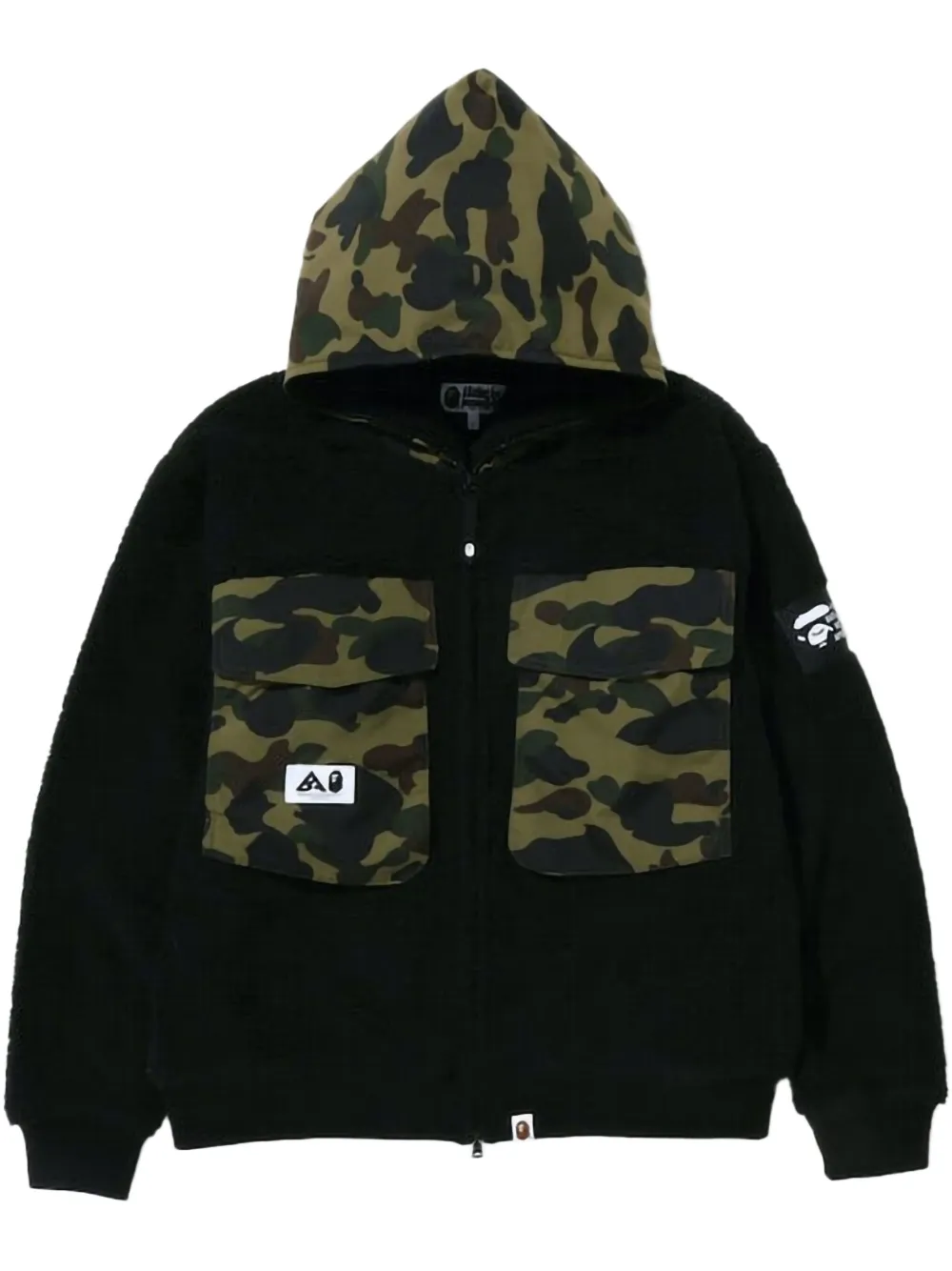 

Бомбер Big Pocket A BATHING APE, черный