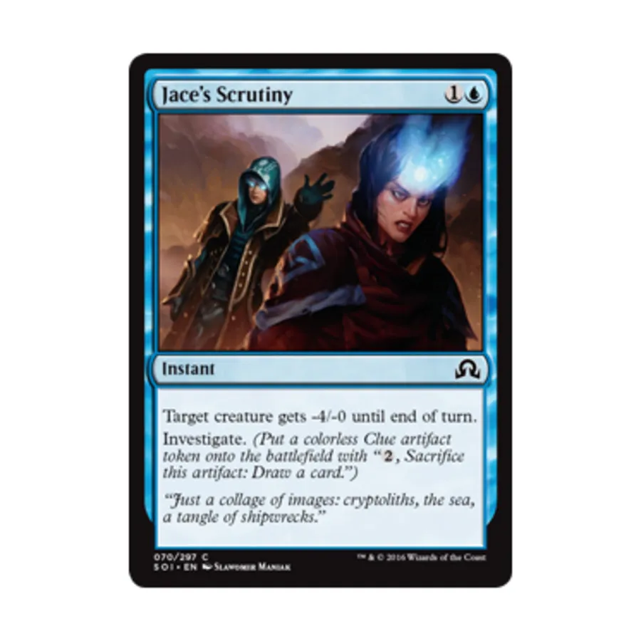 

CCG Пристальный взгляд Джейса (клавиша С), MTG - Shadows Over Innistrad