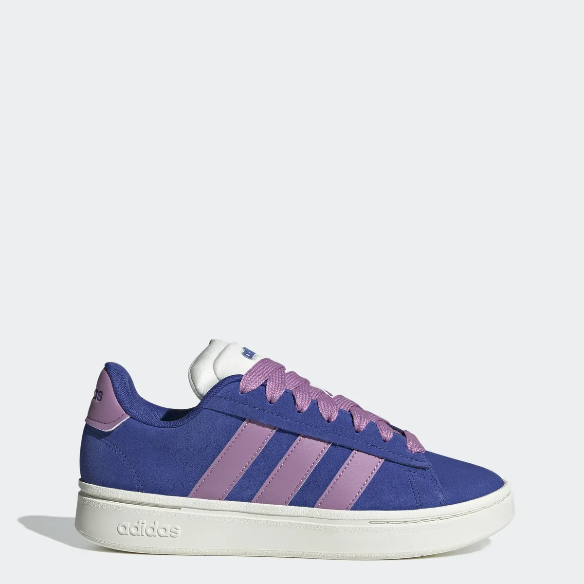 Кроссовки Adidas Sportswear "GRAND COURT ALPHA", дизайн вдохновлен adidas Campus 00, фиолетовый — фото 3