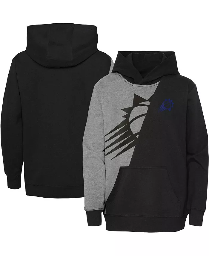 

Детская худи с разрезом Heather Gray и черным Phoenix Suns Unrivaled для мальчиков и девочек дошкольного возраста Outerstuff