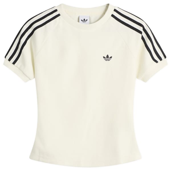 

Футболка из махрового полотенца Adidas, off белый