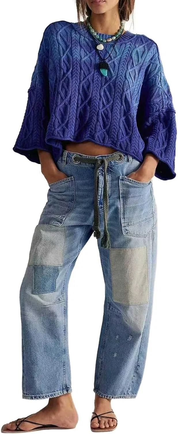 Джинсы мешковатые 10
