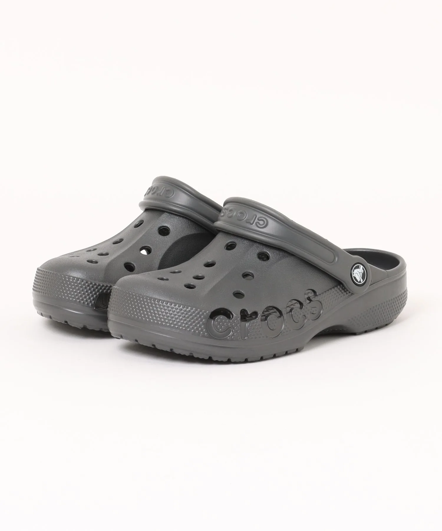 Универсальные сандалии с вентиляцией Baya Crocs серые