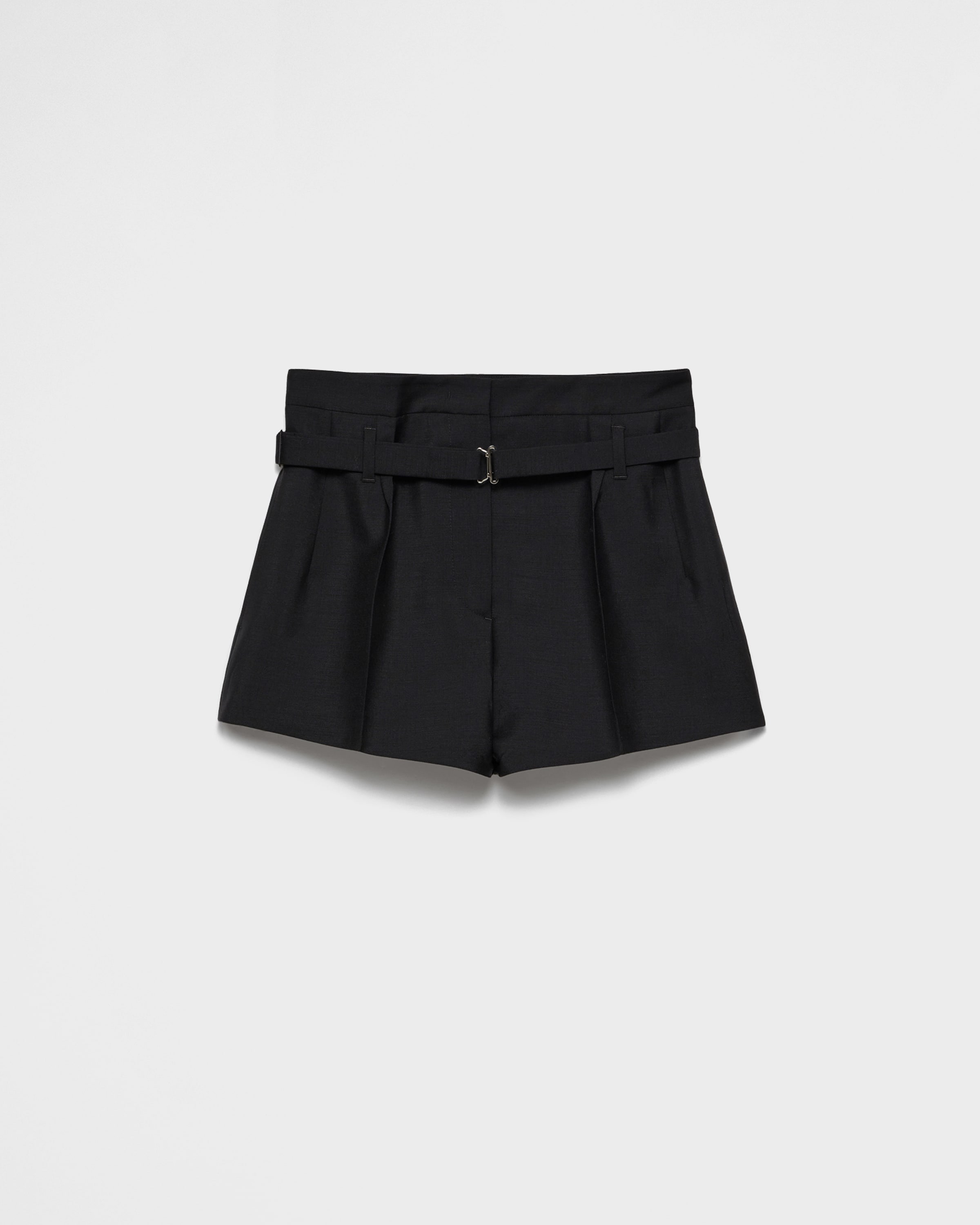 

Шорты из детского мохера Prada, черный