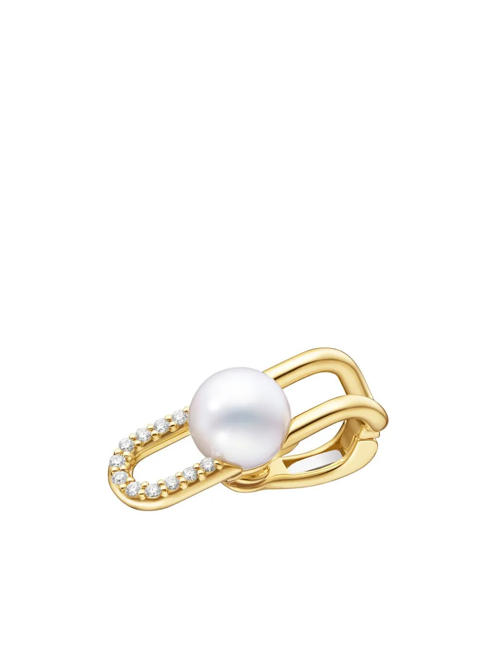 

Серьга-кафф Collection Line Fine Link из желтого золота TASAKI, золотой