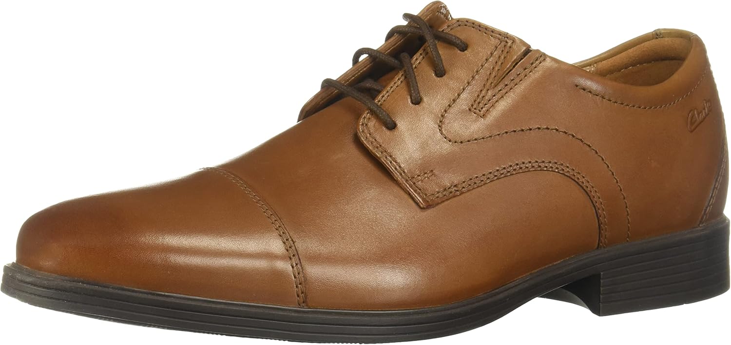 

Мужские оксфорды Clarks Whiddon Cap, темно-коричневый