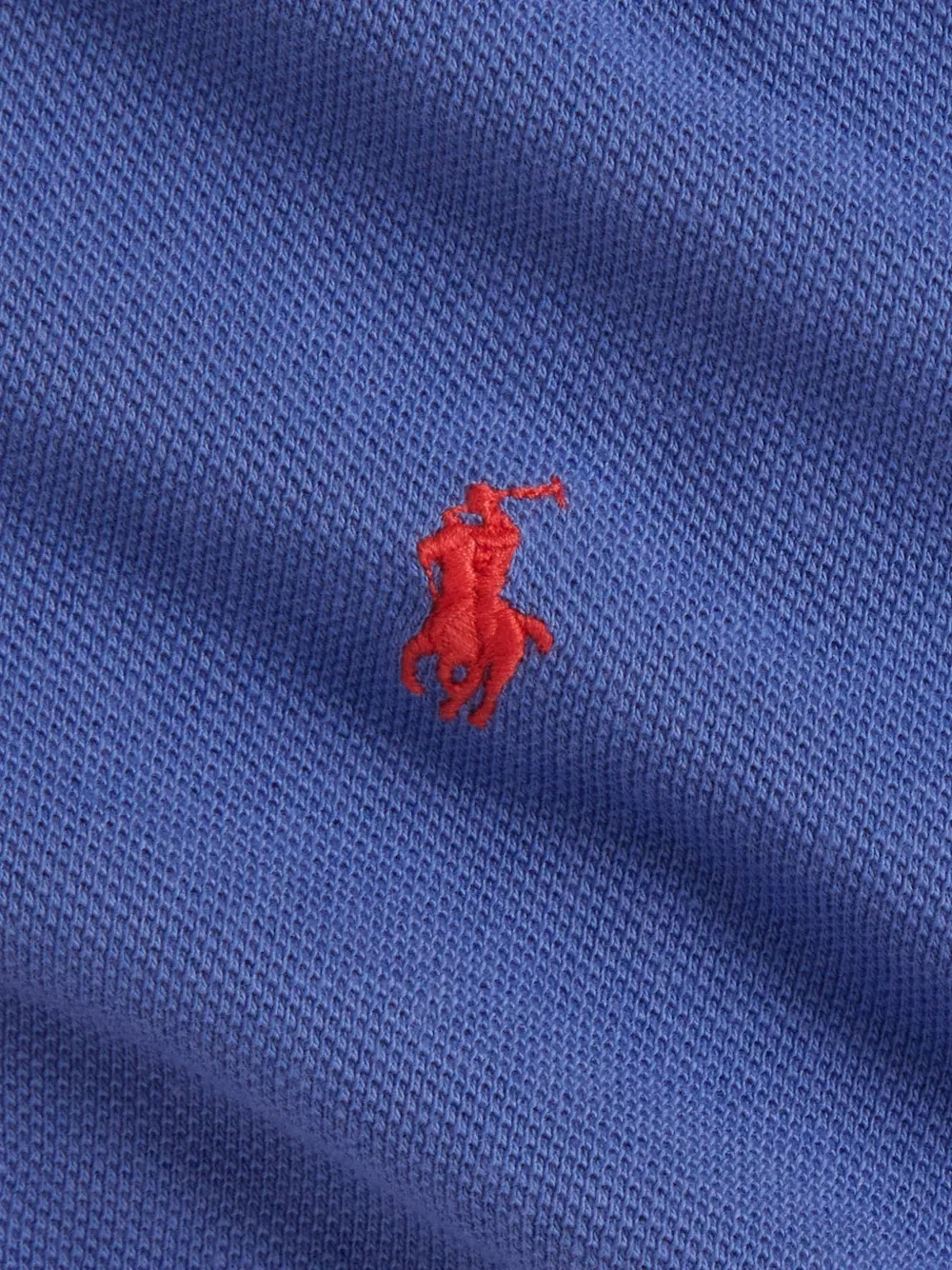 Шорты с вышивкой Polo Ralph Lauren Kids, синий — фото 3