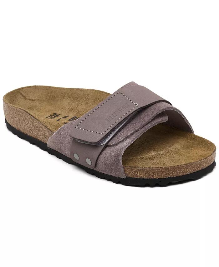 

Женские замшевые кожаные сандалии Oita от Finish Line Birkenstock, фиолетовый