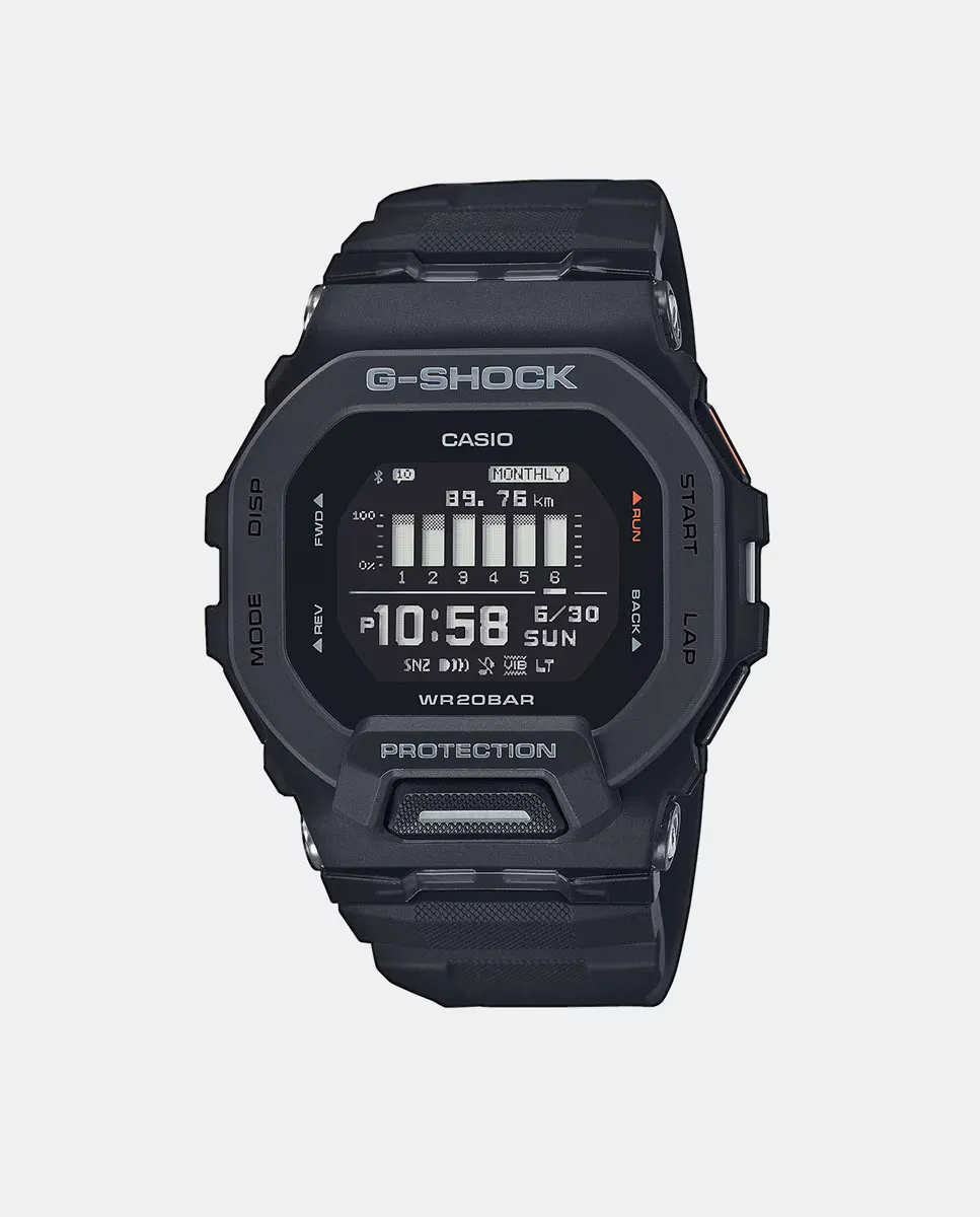 

G-Shock Sports GBD-200-1ER Мужские часы из графитового серого пластика Casio, серый