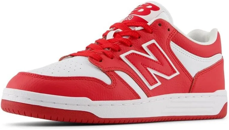 Кроссовки мужские New Balance 480 V1, Team Red/White